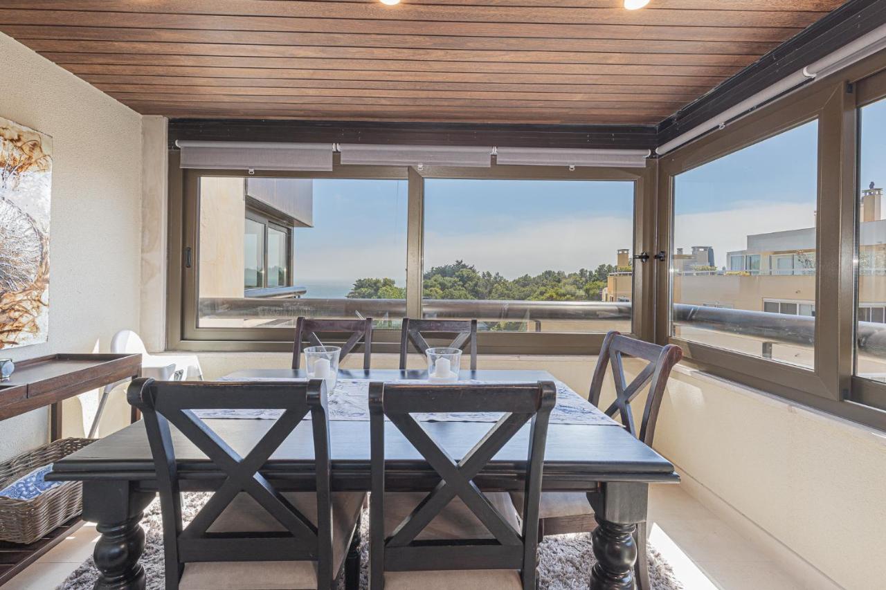 Apartamento Lujoso Ap con piscina frente al mar Cascaes Exterior foto
