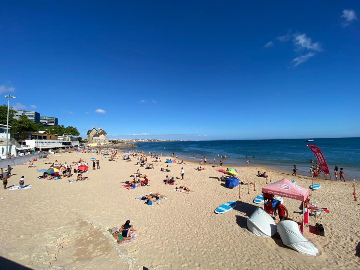 Apartamento Lujoso Ap con piscina frente al mar Cascaes Exterior foto