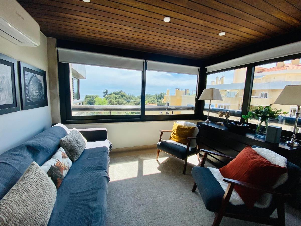 Apartamento Lujoso Ap con piscina frente al mar Cascaes Exterior foto