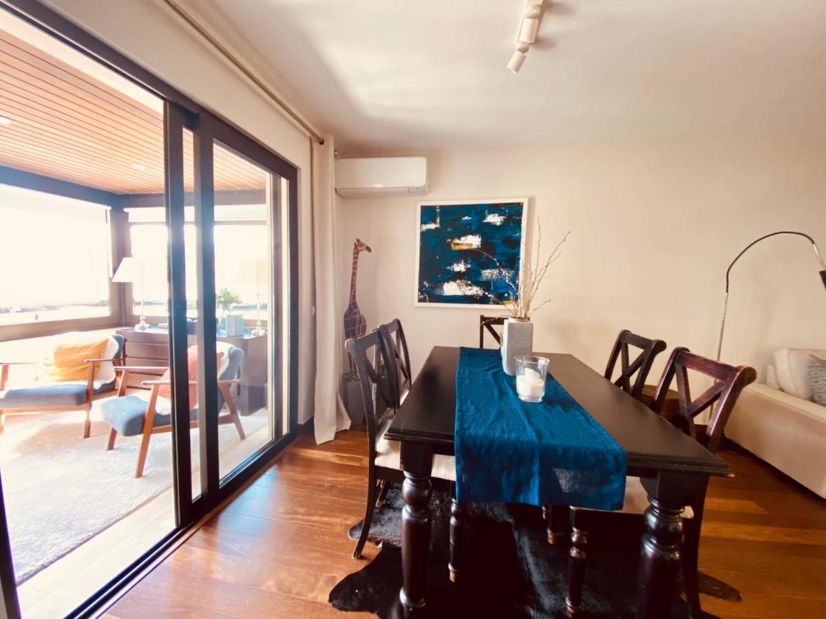 Apartamento Lujoso Ap con piscina frente al mar Cascaes Exterior foto
